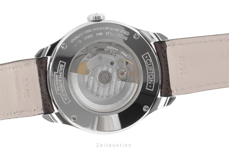 Baume & Mercier Clifton steel automatic men's watch M0A10139 65745 LP: 4400EUR [2502814]