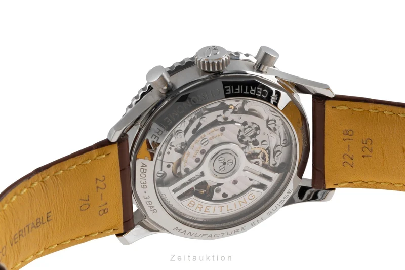 Breitling Navitimer 01 chronograph steel automatic men's watch AB0139211G1P1 LP: 9300EUR [2504189]
