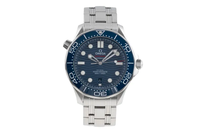Omega Seamaster steel automatic men's watch 210.30.42.20.03.001 LP: 6500EUR [2504155]