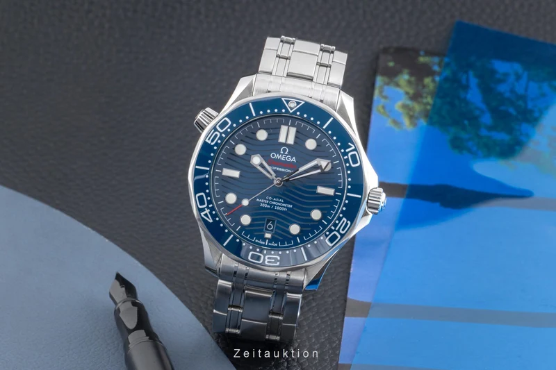 Omega Seamaster steel automatic men's watch 210.30.42.20.03.001 LP: 6500EUR [2504155]