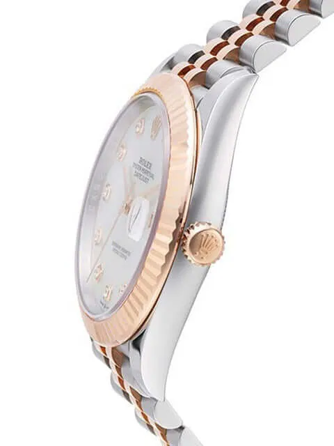 Rolex Datejust 36 126231 Perlmutt Diamant Jubile-Band