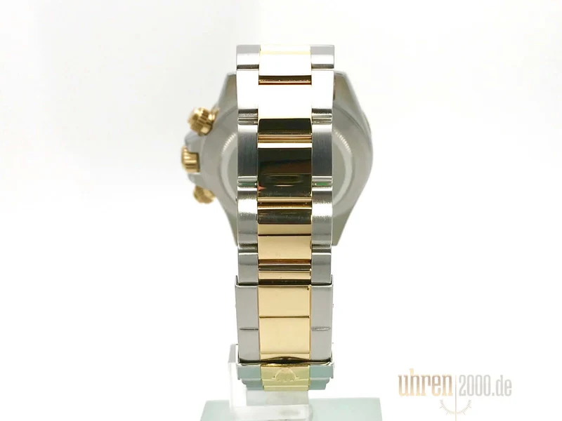 Rolex Daytona 40 Edelstahl Gelbgold 16523 Schwarz aus 1996 T-Serie