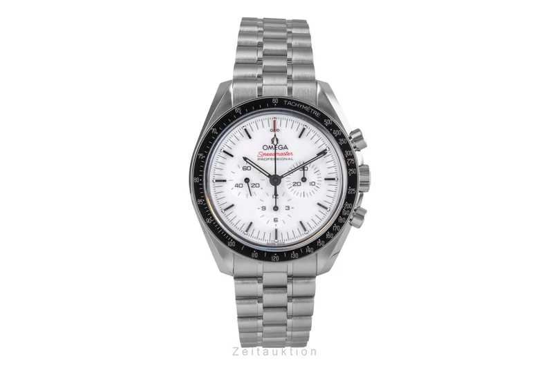 Omega Speedmaster Moonwatch chronograph steel manual winding men's watch 310.30.42.50.04.001 LP: 8800EUR [2504073]