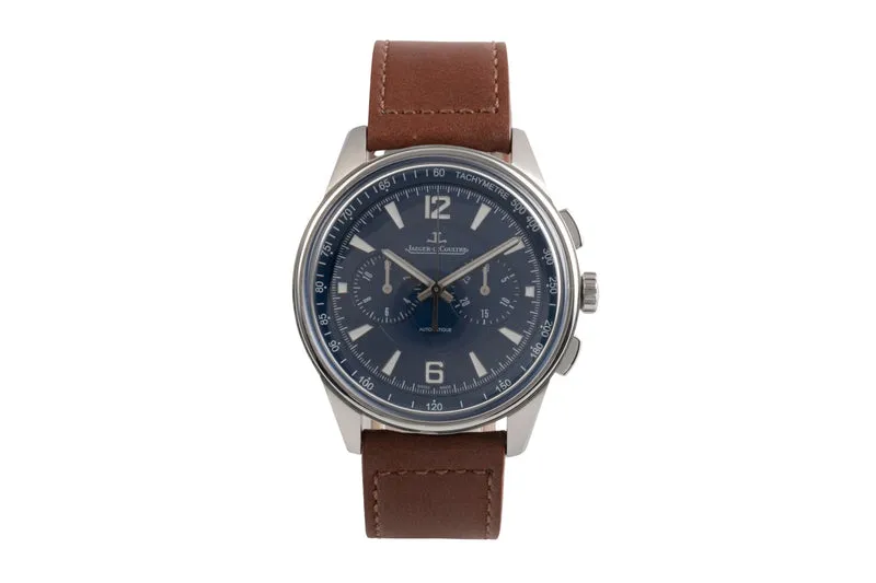 Jaeger LeCoultre Polaris chronograph steel automatic men's watch Q9028480 , 842.8.C1.S LP: 16000EUR [2503599]