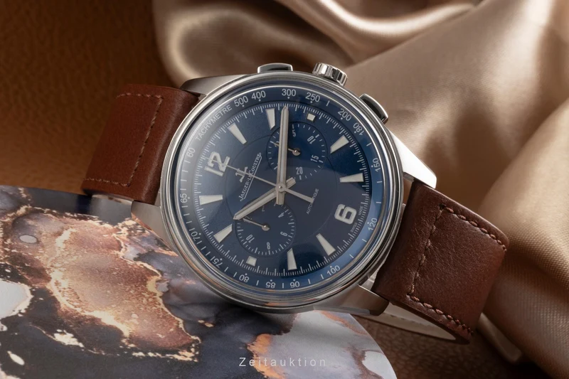 Jaeger LeCoultre Polaris chronograph steel automatic men's watch Q9028480 , 842.8.C1.S LP: 16000EUR [2503599]