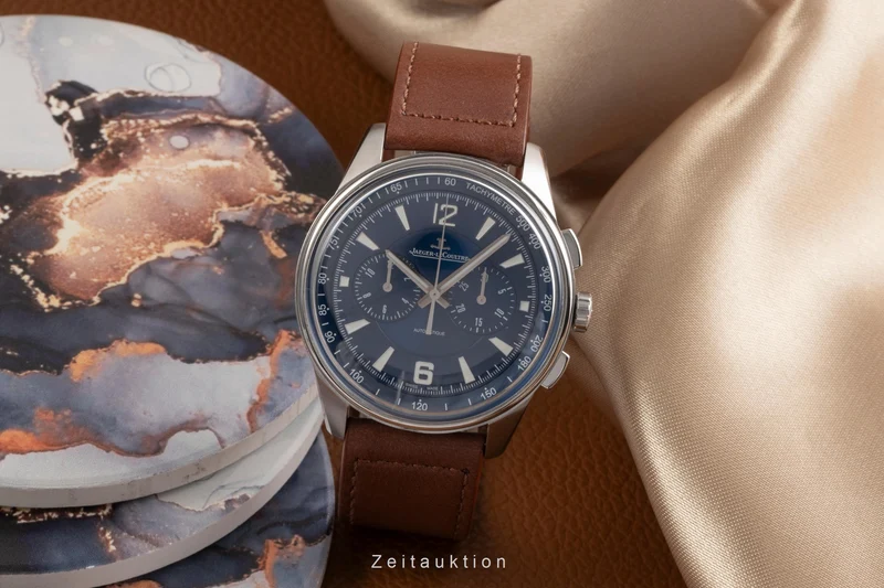 Jaeger LeCoultre Polaris chronograph steel automatic men's watch Q9028480 , 842.8.C1.S LP: 16000EUR [2503599]