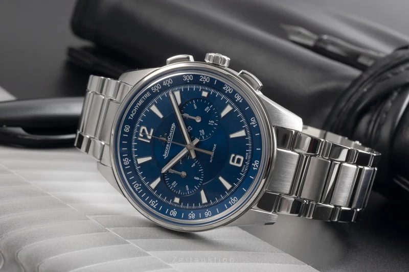 Jaeger LeCoultre Polaris chronograph steel automatic men's watch Q9028180 [2503676]