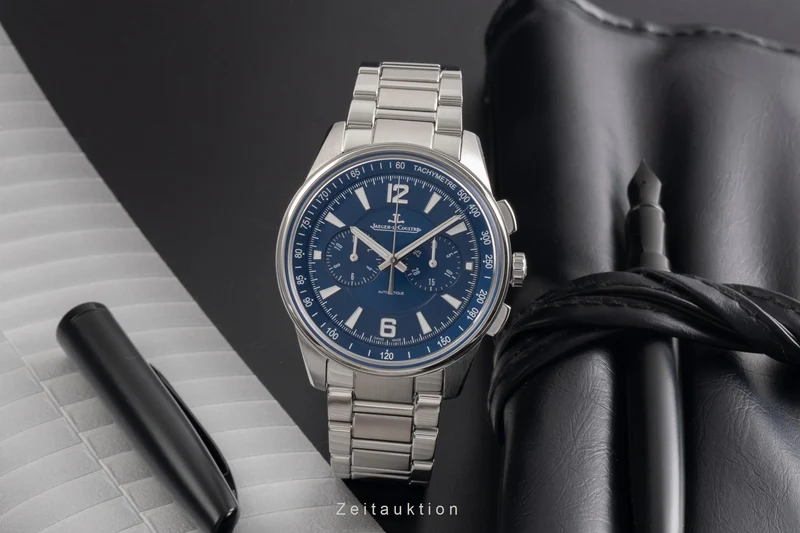 Jaeger LeCoultre Polaris chronograph steel automatic men's watch Q9028180 [2503676]