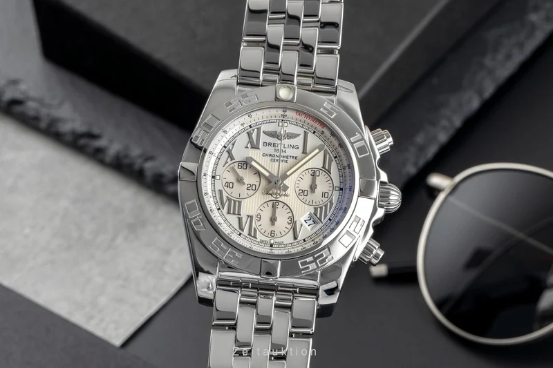 Breitling Chronomat 44 chronograph steel automatic men's watch AB0110 A011G76PA [2503504]
