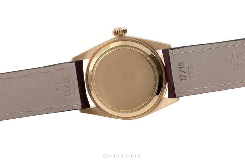 Rolex Date 18 ct gold automatic women's watch 6624 Vintage [2501767]