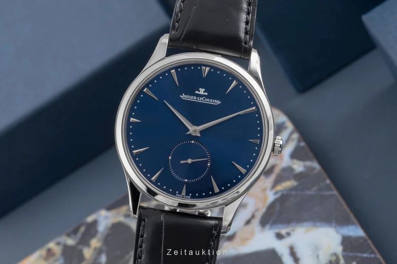Jaeger LeCoultre Master Ultra Thin steel automatic men's watch Q1358480, 174.8.90.S LP: 10300EUR [2503757]