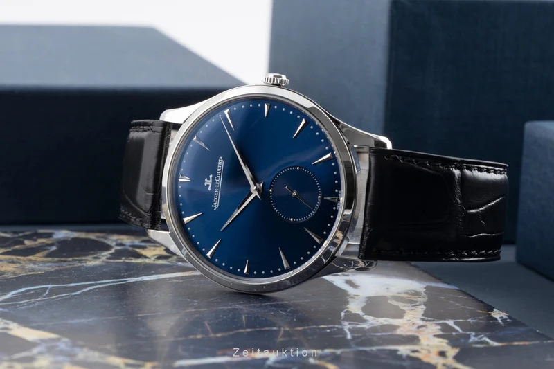 Jaeger LeCoultre Master Ultra Thin steel automatic men's watch Q1358480, 174.8.90.S LP: 10300EUR [2503757]