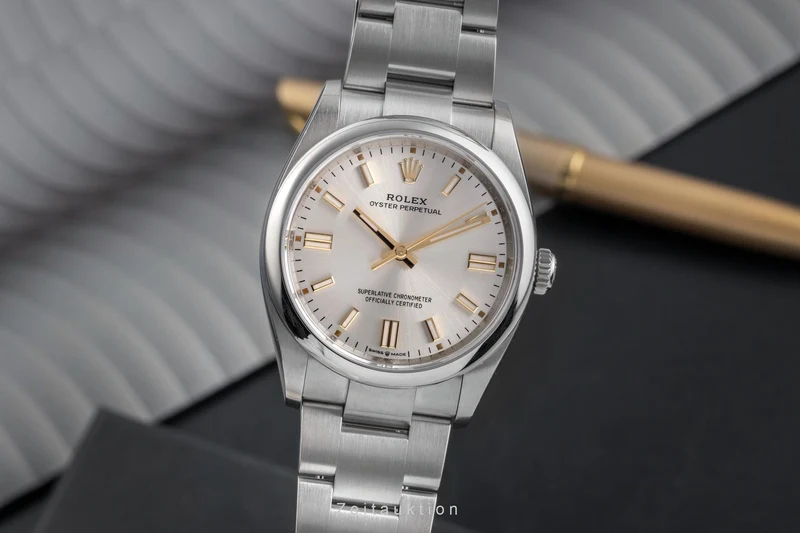 Rolex Oyster Perpetual steel automatic men's watch 126000 [2503844]