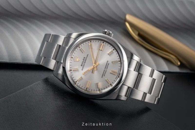 Rolex Oyster Perpetual steel automatic men's watch 126000 [2503844]