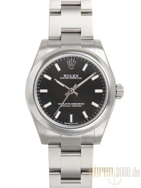 Rolex Oyster Perpetual 31 Ref. 177200 Schwarz