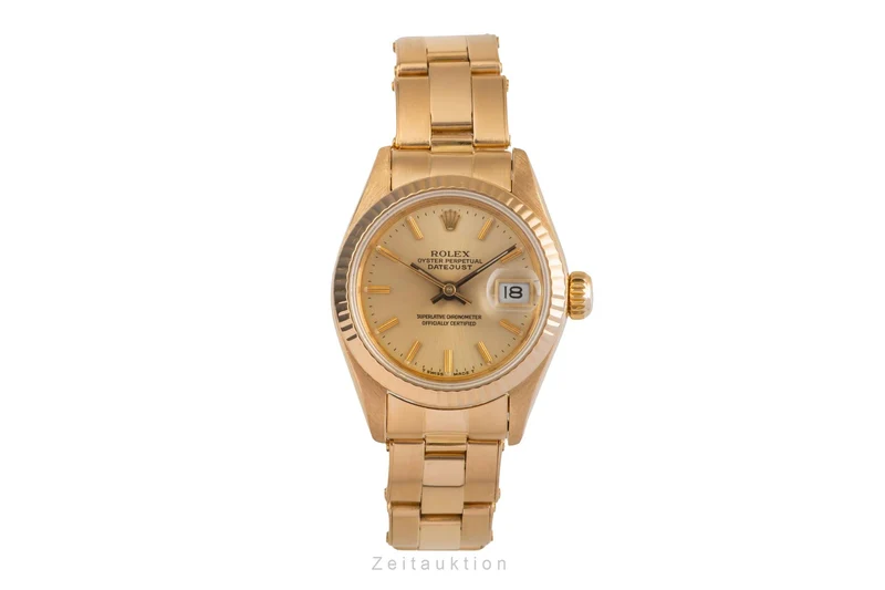 Rolex Lady Datejust 18 ct gold automatic women's watch 69178 [2503785]