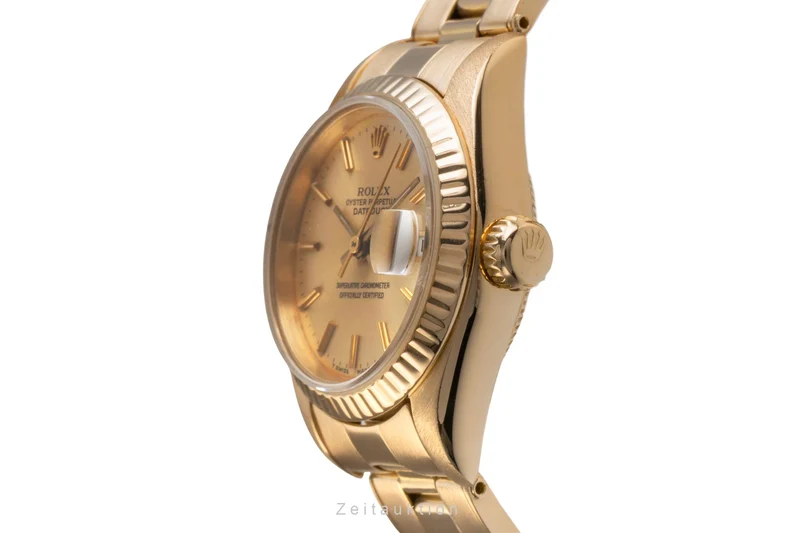 Rolex Lady Datejust 18 ct gold automatic women's watch 69178 [2503785]