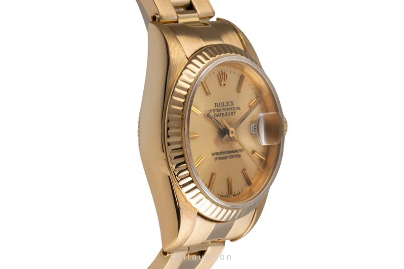 Rolex Lady Datejust 18 ct gold automatic women's watch 69178 [2503785]