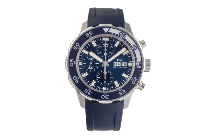 IWC Aquatimer chronograph steel automatic men's watch IW376711 [2503303]
