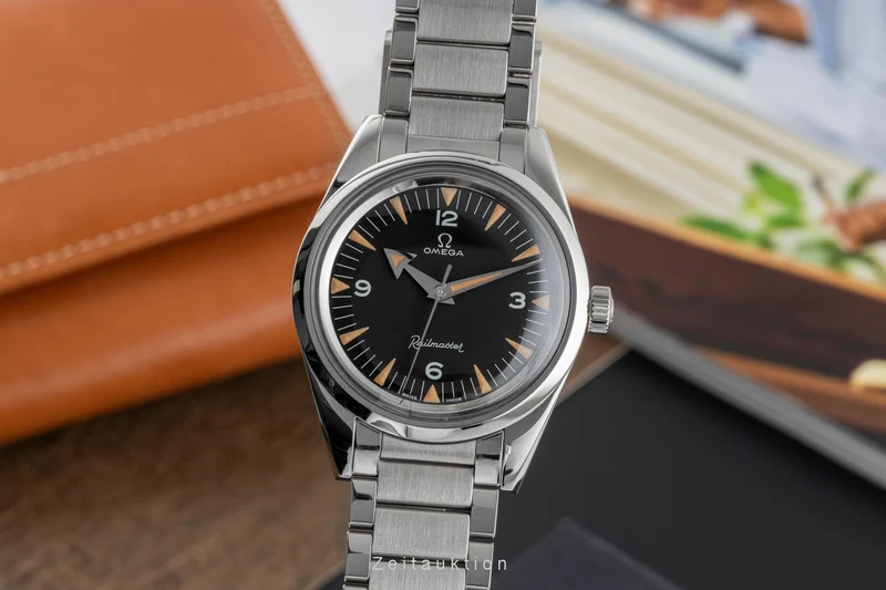 Omega Railmaster steel automatic men's watch 220.10.38.20.01.002 LP: 8200EUR Limited [2503924]