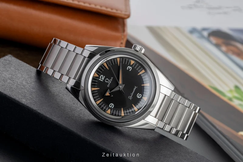 Omega Railmaster steel automatic men's watch 220.10.38.20.01.002 LP: 8200EUR Limited [2503924]