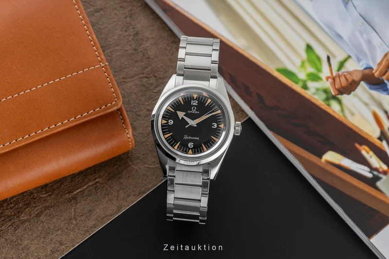 Omega Railmaster steel automatic men's watch 220.10.38.20.01.002 LP: 8200EUR Limited [2503924]