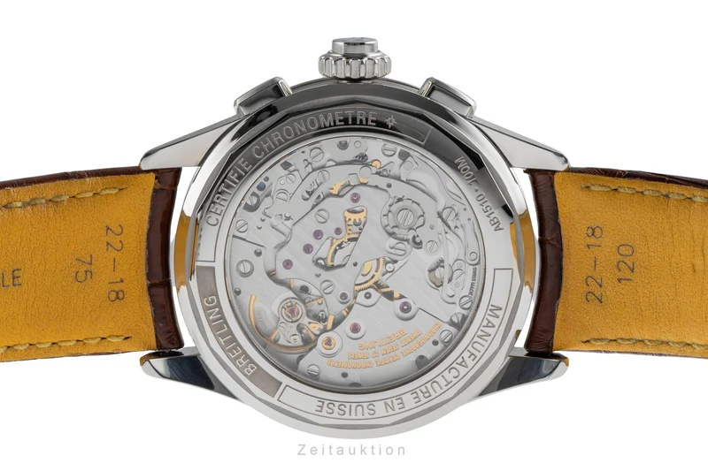 Breitling Premier chronograph steel manual winding men's watch AB1510 LP: 10650EUR [2503901]