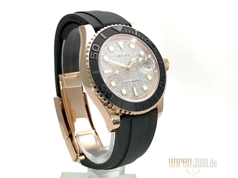 Rolex Yacht-Master 116655 Everrose-Gold Diamantpavézifferblatt