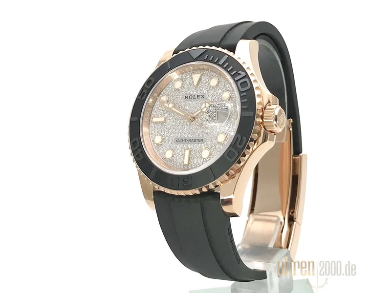 Rolex Yacht-Master 116655 Everrose-Gold Diamantpavézifferblatt