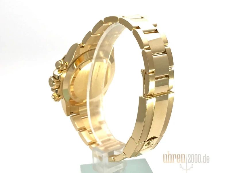Rolex Cosmograph Daytona Gelbgold 116508 Grün aus 2017 LC100