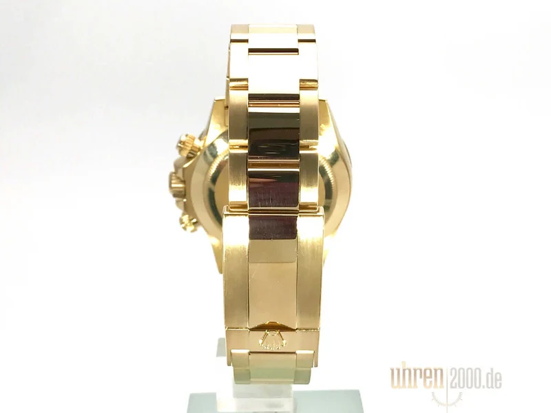 Rolex Cosmograph Daytona Gelbgold 116508 Grün aus 2017 LC100