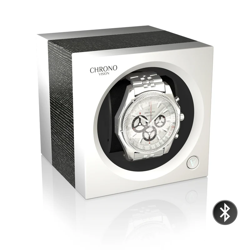 Chronovision One Bluetooth - Argento Seidenmatt/Weiß Seidenmatt