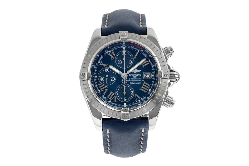 Breitling Evolution chronograph steel automatic men's watch A13356 [2503815]