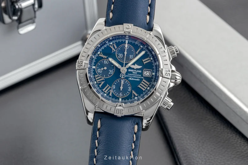 Breitling Evolution chronograph steel automatic men's watch A13356 [2503815]