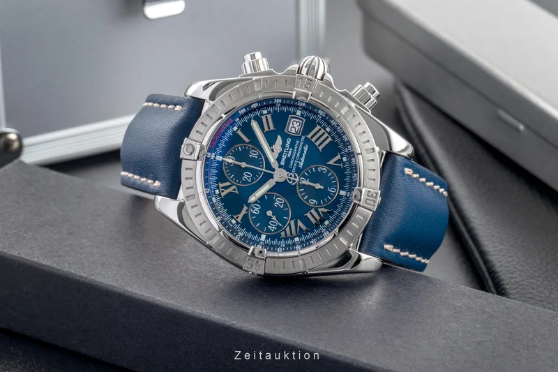 Breitling Evolution chronograph steel automatic men's watch A13356 [2503815]
