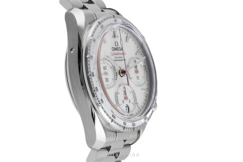 Omega Speedmaster chronograph steel automatic women's watch 324.30.38.50.55.001 LP: 7300EUR [2503699]