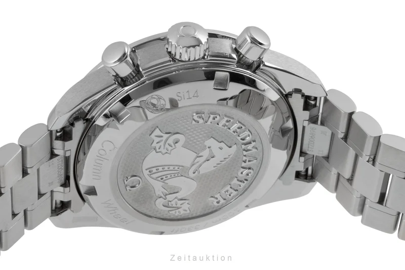 Omega Speedmaster chronograph steel automatic women's watch 324.30.38.50.55.001 LP: 7300EUR [2503699]