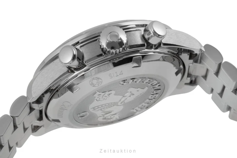 Omega Speedmaster chronograph steel automatic women's watch 324.30.38.50.55.001 LP: 7300EUR [2503699]