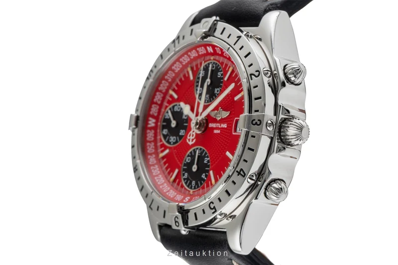 Breitling Longitude chronograph steel automatic men's watch A20048 [2503804]