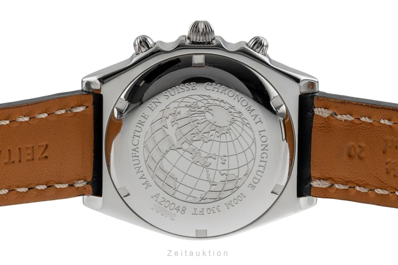 Breitling Longitude chronograph steel automatic men's watch A20048 [2503804]
