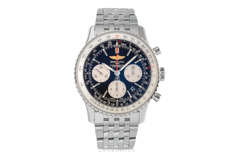 Breitling Navitimer 01 chronograph steel automatic men's watch AB0121211B2A1 [2503688]