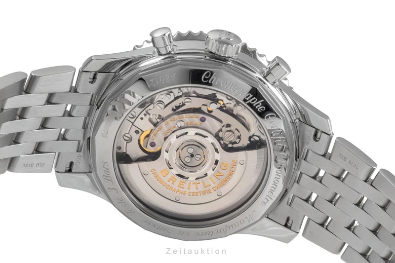 Breitling Navitimer 01 chronograph steel automatic men's watch AB0121211B2A1 [2503688]