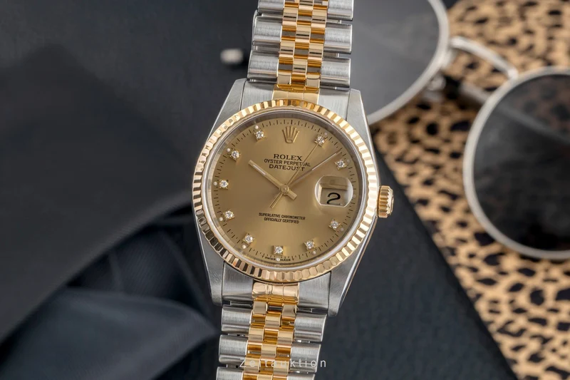 Rolex Datejust steel / gold automatic men's watch 16233 [2503868]