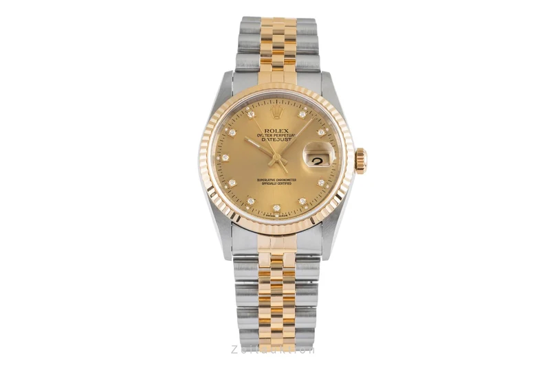 Rolex Datejust steel / gold automatic men's watch 16233 [2503868]