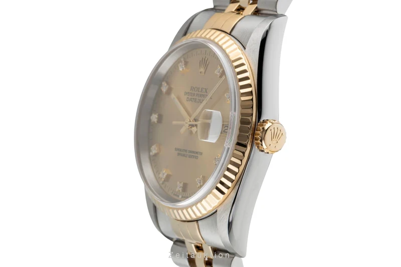 Rolex Datejust steel / gold automatic men's watch 16233 [2503868]