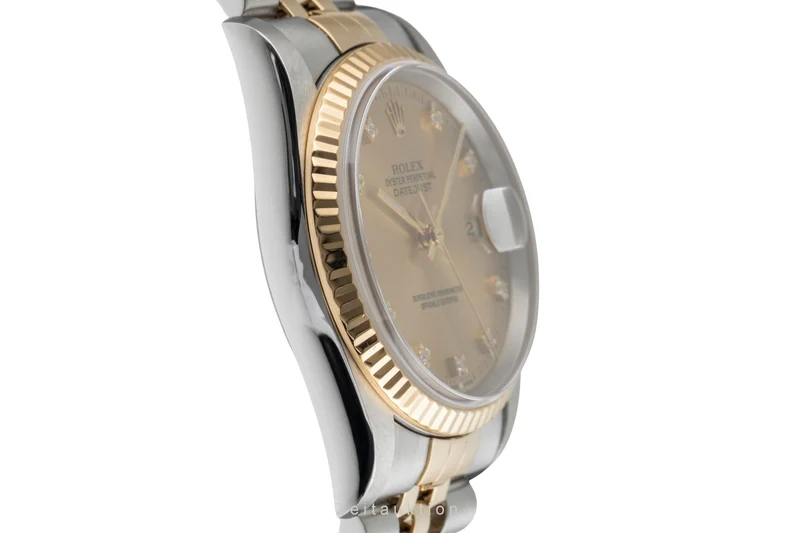 Rolex Datejust steel / gold automatic men's watch 16233 [2503868]