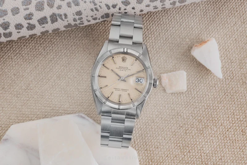 Rolex Date steel automatic men's watch 1501 Vintage [2406573]