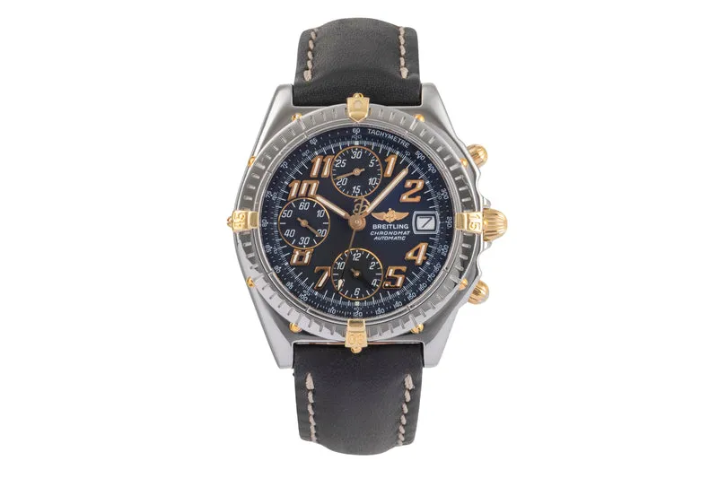 Breitling Chronomat chronograph steel / gold automatic men's watch 13050.1 [2504101]