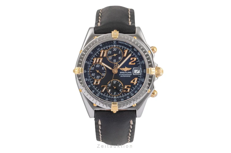 Breitling Chronomat chronograph steel / gold automatic men's watch 13050.1 [2504101]