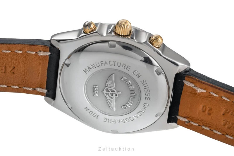 Breitling Chronomat chronograph steel / gold automatic men's watch 13050.1 [2504101]